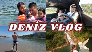 Deniz VLOG  Ağaran Şelalesi  Hisseden Adam Şehirde  Lale Lokantası  Denizde Kahvaltı  İyidere [upl. by Eceela]