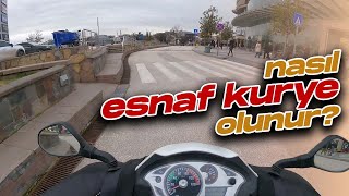 Nasıl Esnaf Kurye Olunur  Kuryenin Bir Günü  Yemeksepeti Express [upl. by Zulch447]