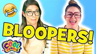 Cool School BLOOPERS🌈😂Silliest Moments With Crafty Carol and Ms Booksy 🌈💖Cartoons for Kids [upl. by Atilehs239]