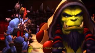 Thrall will follow Voljin  New Warchief  Cinematic  Horde Version [upl. by Cath]