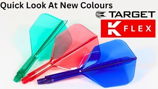 Quick Close Look At New Target K Flex Colours [upl. by Adnovahs]