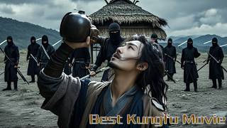 Kung Fu Movie A drunken teen is actually a kung fu master defeating 100 foes to save everyone [upl. by Locin898]