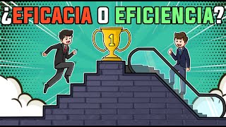 Cuáles son las diferencias entre eficacia y eficiencia [upl. by Ralfston]