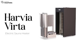 Harvia Virta electric sauna heater unboxingWatch before purchasing [upl. by Saibot576]