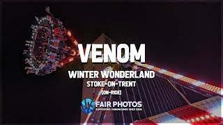 OnRide Venom  Craig Danter  Winter Wonderland StokeonTrent [upl. by Iggie]