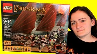 LEGO Pirate Ship Ambush 79008 Lord of the Rings LOTR Review  BrickQueen [upl. by Umont]