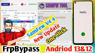 SamFw FRP Tool V44 Dowanloud Free  Adb Enable OneClick Tool [upl. by Ermey11]