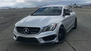 MercedesBenz Cla 45 AMG Exhaust SOUND and Reaction [upl. by Aihselat33]