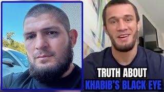 Usman Nurmagomedov Reveals How Khabib Got His Black Eye [upl. by Harol173]