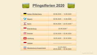 Pfingstferien 2020 [upl. by Reklaw]