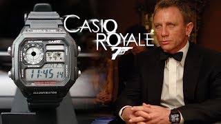 14 Super Value Casio quotRoyalequot AE1200WH1A World Time Digital Watch Review  Perth WAtch 113 [upl. by Initsed]