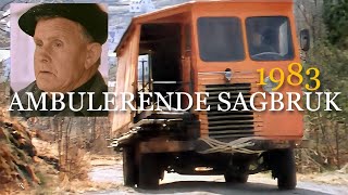 Ambulerende sagbruk  1983 Mjåneskarane i Førde [upl. by Kwasi]