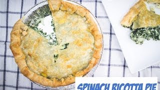 How to Make Spinach Ricotta Pie [upl. by Tatianas]