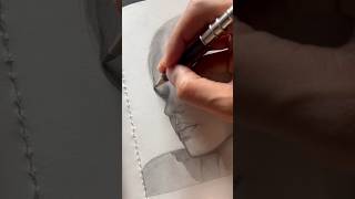 Graphite Pencil MagicQuick Face Sketch Tutorial  drawing shibuandgudduarts art sketch artist [upl. by Dranyl300]