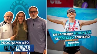 ¡LA CAMPEONA SUDAMERICANA DEL MARATÓN DE BUENOS AIRES FondoLargo con CHIARA MAINETTI [upl. by Wilden295]