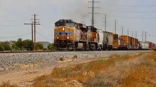 Railfanning UP Phoenix Gila Lordsburg Sub 3 of 3 [upl. by Damal980]