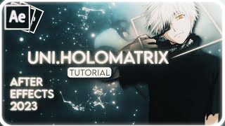 HOW TO MAKE A HOLOMATRIX GLITCH IN AFTER EFFECTS  After Effects Amv Tutorial [upl. by Teage949]