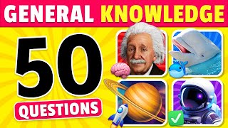 How Good is Your General Knowledge Take This 50Question Quiz To Find Out [upl. by Nine912]