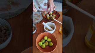 Labneh stuffed figs [upl. by Fisuoy]