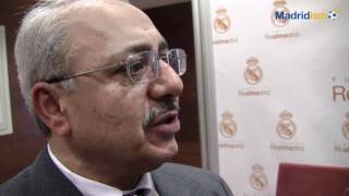 Adel Essa Hussain AlYousifi speaks about schools opened in Kuwait Real Madrid Foundation [upl. by Leirbma]