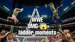 WWE Omg Ladder Moments 😱 [upl. by Eirellam]