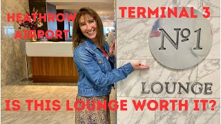 TRIP REPORT NO 1 LOUNGE LONDON HEATHROW AIRPORT LOUNGE REVIEW TERMINAL 3  IS IT WORTH IT [upl. by Ximena]