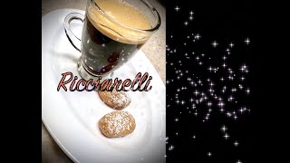 Ricciarelli GF Dairy Free Italian Christmas cookies Cheekyricho Cooking Youtube Video Recipe ep1495 [upl. by Epuladaugairam]