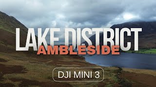 The Lake District × Dji Mini 3  Cinematic Footage Of Ambleside [upl. by Marena]