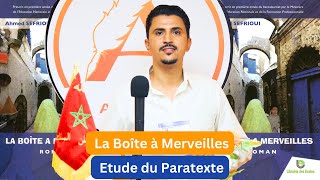 Première séance  étude du Paratexte de « La Boîte à Merveilles » [upl. by Haslam]