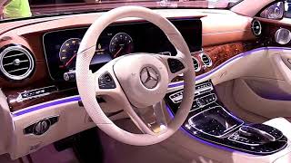 2017 Mercedes Benz E Class E300 FullSys Features  New Design Exterior Interior  First Impression [upl. by Percy682]