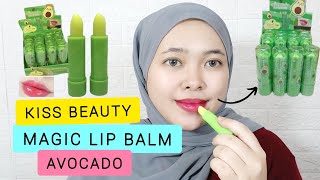 Review KISS BEAUTY MAGIC LIP BALM  Kiss Beauty Makeup  By Vapinka Makeup [upl. by Tower]