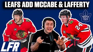 Maple Leafs Acquire Jake McCabe amp Sam Lafferty  Trade Breakdown [upl. by Ayadahs]