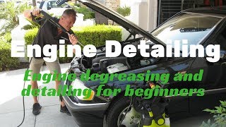 Engine Detailing for Beginners Tips and tricks with Darren [upl. by Ovid741]