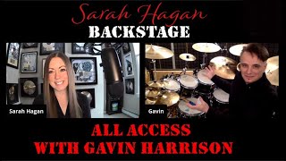 Sarah Hagan Backstage Episode 1  Gavin Harrison [upl. by Aislehc]