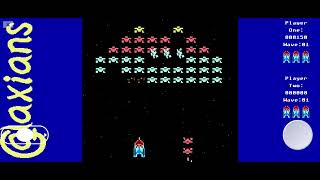 Galaxians Remake APP Android  Original Game Galaxians ZX Spectrum  Z81 Commodore 64  ギャラクシアン [upl. by Alta114]