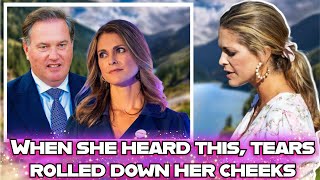 Princess Madeleine of Sweden was moved to tears when she heard these words from Chris ONeill [upl. by Anertac]