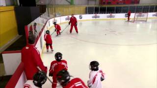 NHL Hockey Skills Pinching at the Blue Line From Canadian Tire Hockey School [upl. by Alita]