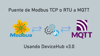 Lecturas desde MQTT de medidor de Energía Modbus RTU Finder 7M38 usando DeviceHub v3  Pasarela MQTT [upl. by Caputo]