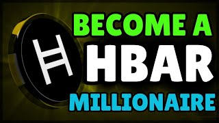 How Much HBAR to Become a Crypto Millionaire Hedera HBAR Price Prediction [upl. by Tenney]