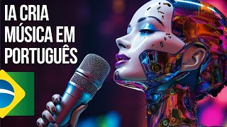 🎸Inacreditável IA Compositora Cria Músicas em Português BR suno [upl. by Jaclin200]