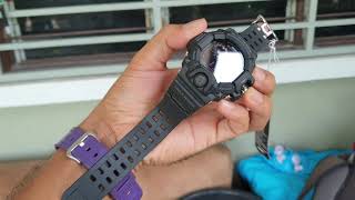 New Color GShock Original Rangeman GW94001B Blackout 2020 [upl. by Nolyaw]