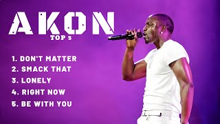 quotTop 5 Timeless Akon Hits That Defined the 2000squot [upl. by Tower]