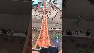 Icebreaker Front Seat POV at seaworldorlando [upl. by Neerol568]