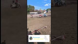 Seitenwagen  Motocross in Bramberg 2022  was für eine geile Show  Gespannrennen Veteranen [upl. by Eugnimod]