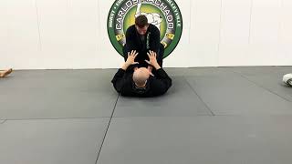 Closed Guard to Knee Shield to Giggler Sweep by Greg Hamilton BJJ ⬛️⬜️🟥⬛️ wwwGregHamiltonBJJcom [upl. by Lyall]