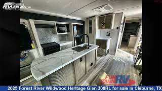 Wonderful 2025 Forest River Wildwood Heritage Glen Travel Trailer RV For Sale in Cleburne TX [upl. by Nnylg185]