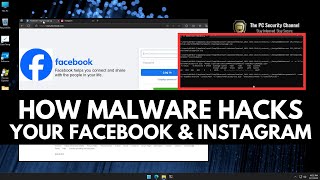 How Facebook amp Instagram accounts are hacked by Malware [upl. by Akinad940]