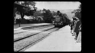 La llegada del tren Hnos Lumière 1895 [upl. by Kcira594]