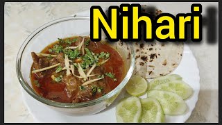 Nihari Recipe  Quick and Easy Recipe  Yummy 🤤🤤  Trending [upl. by Iramo168]