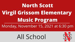 Virgil Grissom All School Elementary Music Concert [upl. by Ynoble731]